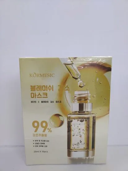KORMESIC Vitamin C Spot lightening facial mask KR box (special for foreign trade) 25ml × 10 tablets