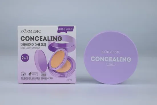 KORMESIC moisturizing double effect air cushion powder combination KRGB (special for foreign trade) 12g+8g