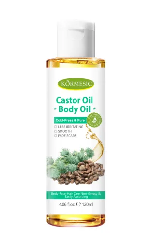 KORMESIC Castor Oil Body Massage Oil 120ml (for foreign trade) ‘special price’.