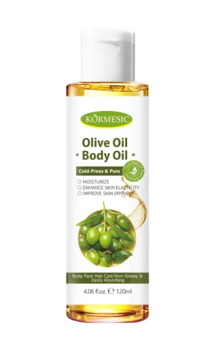 KORMESIC Olive Oil Body Massage Oil 120ml(for foreign trade) ‘Special Price’