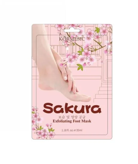KORMESIC Cherry Blossom Exfoliating Foot Mask (for foreign trade) 35ml