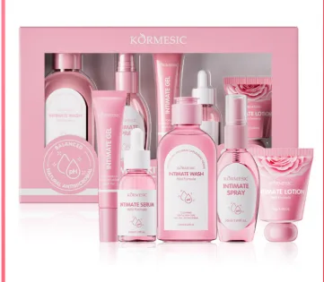 KORMESIC Women‘s Private Care Box 130ml+30ml+20G+30g+50ml