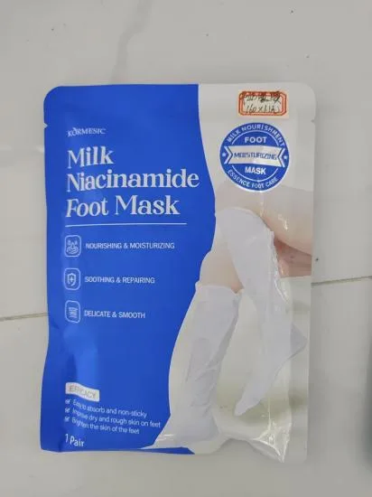 KORMESIC Milk Niacinamide Moisturizing Foot Mask (Long Version) 80g/pair