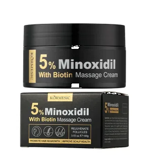 KORMESIC 5% Minoxidil Scalp Massage Cream (for foreign trade) 100g