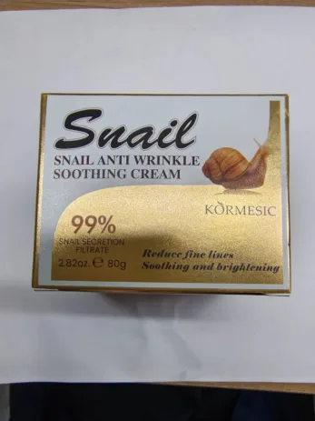 KORMESIC Snail Anti-Wrinkle Soothing Cream (for foreign trade) 80g