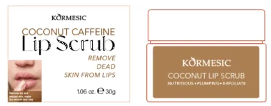 KORMESIC Coconut Caffeine Lip Scrub (for foreign trade) 30g