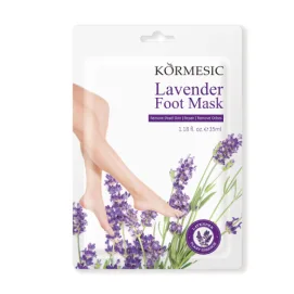 KORMESIC Lavender Foot Mask 35ml/pair (for foreign trade)