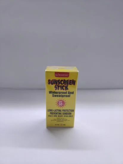KORMESIC Waterproof Sunscreen Stick (for foreign trade) 20g