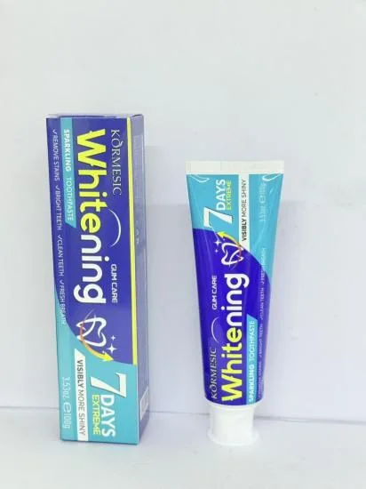 KORMESIC Bright & Shiny Toothpaste (High-Efficiency Whitening UKGB) 100g
