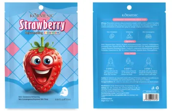 KORMESIC Strawberry Rejuvenating Mask - Sheet 25ml ‘Special Offer’ (For Foreign Trade)