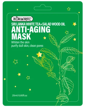 KORMESIC Sri Lankan White Tea & Sarawood Oil Anti-Aging Mask (for foreign trade) 25ml