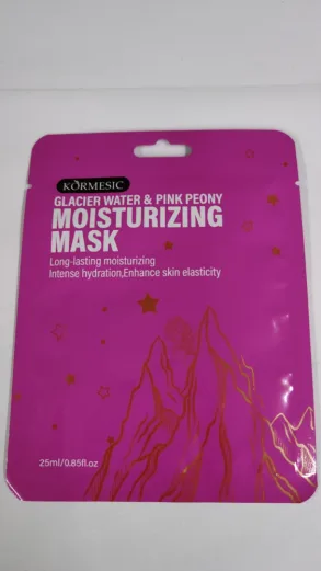KORMESIC Glacier Water & Pink Peony Moisturising Mask (for foreign trade) 25ml