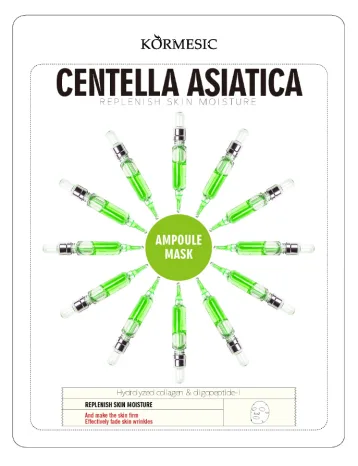 KORMESIC Centella Asiatica Ampoule Mask (for foreign trade) 25ml