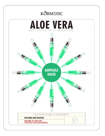 KORMESIC Aloe Vera Ampoule Mask (for foreign trade) 25ml