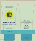 KORMESIC Refreshing Probiotic Sunscreen (for foreign trade) 60g
