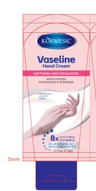 KORMESIC Vaseline Moisturising Hand Cream (for foreign trade) 60g