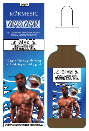 KORMESIC Men’s Enlargement Oil (for foreign trade) 30ml