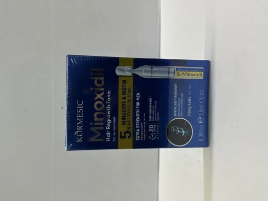 KORMESIC 5% Minoxidil & Biotin Hair Growth Essence QB 1.5ml*10 Tubes