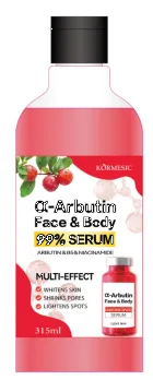 KORMESIC ɑ-arbutin face & body serum 315ml