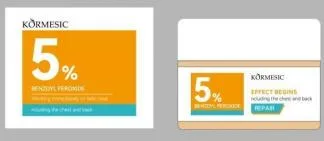 KORMESIC 5% Benzoyl Peroxide Night Soothing Cream (For Foreign Trade) 30g