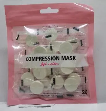 KORMESIC Compressed Mask (for foreign trade) 20pcs/bag