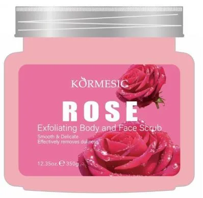 KORMESIC Rose Body & Facial Exfoliating Scrub (FOREIGN TRADE) 300g