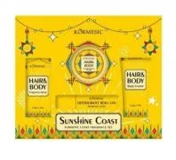 KORMESIC Sunshine Seaside Whitening Body Fragrance Set 100g+100g+100ml+125ml