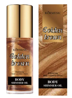 KORMESIC Golden Brown Body Highlighting Oil 30ml