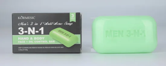 KORMESIC Men's 3-in-1 Acne Removing Soap 120g - KMC70566