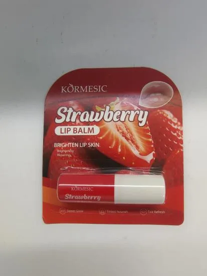 KORMESIC Strawberry lipstick GB (for foreign trade) 3g