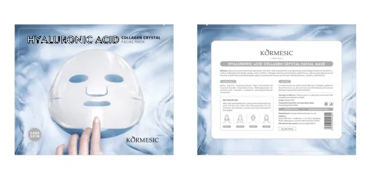 KORMESIC Hyaluronic Acid Collagen Crystal Mask - Sheet 60g(For Foreign Trade)