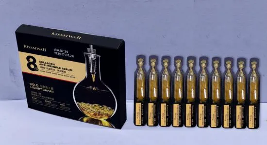 KISSMWAH Gold Luxury Caviar Collagen Anti-Wrinkle & Lines Serum 1.9mlx10pcs