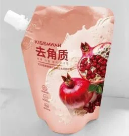 KISSMWAH Pomegranate Fruit Acid Gentle Emollient Exfoliating Scrub 245g