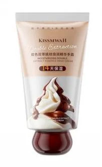 KISSMWAH Double Color Double Extract Moisturizing essence Hand Cream 80g