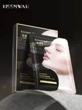 KISSMWAH Hyaluronic Acid Peptide Firming Neck Mask - Tablet 8g