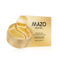 MAZO Hexapeptide Gold Lady Crystal Eye Mask 80g (60 patches/30 pairs)