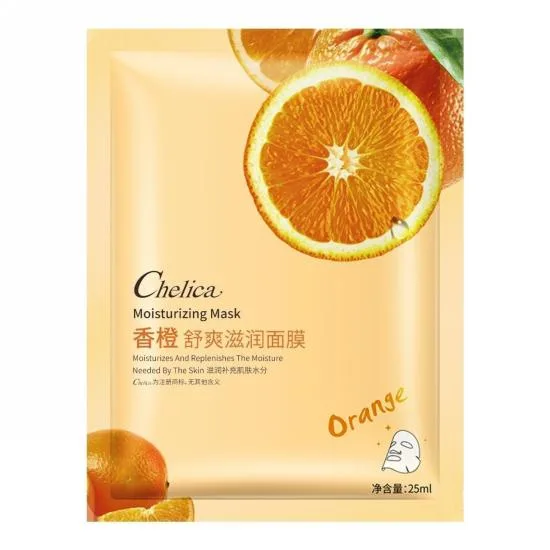 Chelica Orange Soothing&Moisturizing facial mask (new) 25ml