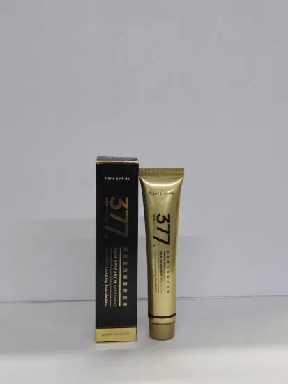 Skin whitening and isolating liquid foundation (377 gold black) 30g