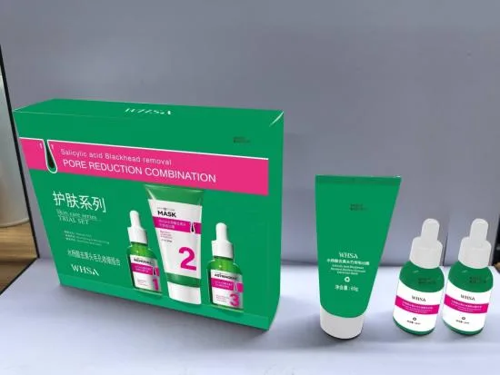 Whsa Salicylic Acid Blackhead Removal Pore Shrinking Combo 30ml+60g+30ml