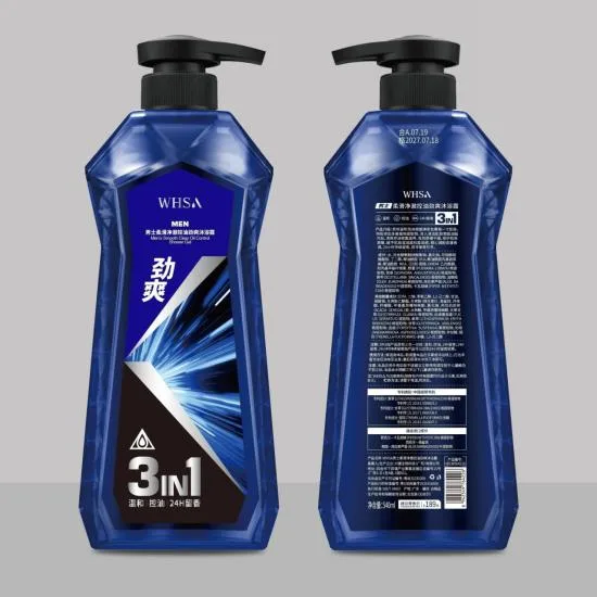 Whsa Men’s Smooth & Clear Oil Control Shower Gel 540ml