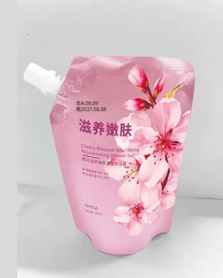 whsa cherry blossom nourishing and rejuvenating scented body wash 245ml