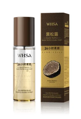 Whsa polypeptide black truffle double extract smoothing hair care essential oil spray 80ml