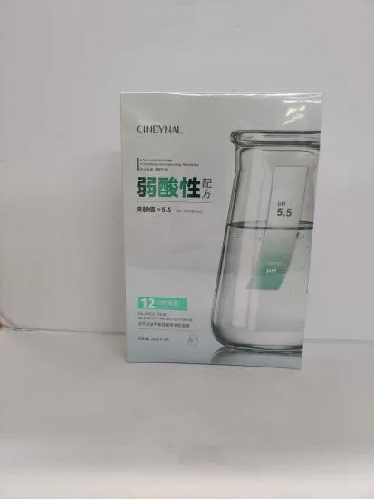 Sandeniel water oil balance weak acid skin friendly facial mask -25ml × 5 tablets in a box