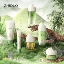 Zhiduo White Truffle Dual Anti-Oil Balance 6-piece Gift Set 100g+120ml+120ml+50ml+20g+50g