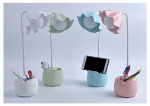 Flower Pen Holder Touch Table Lamp - LD1017
