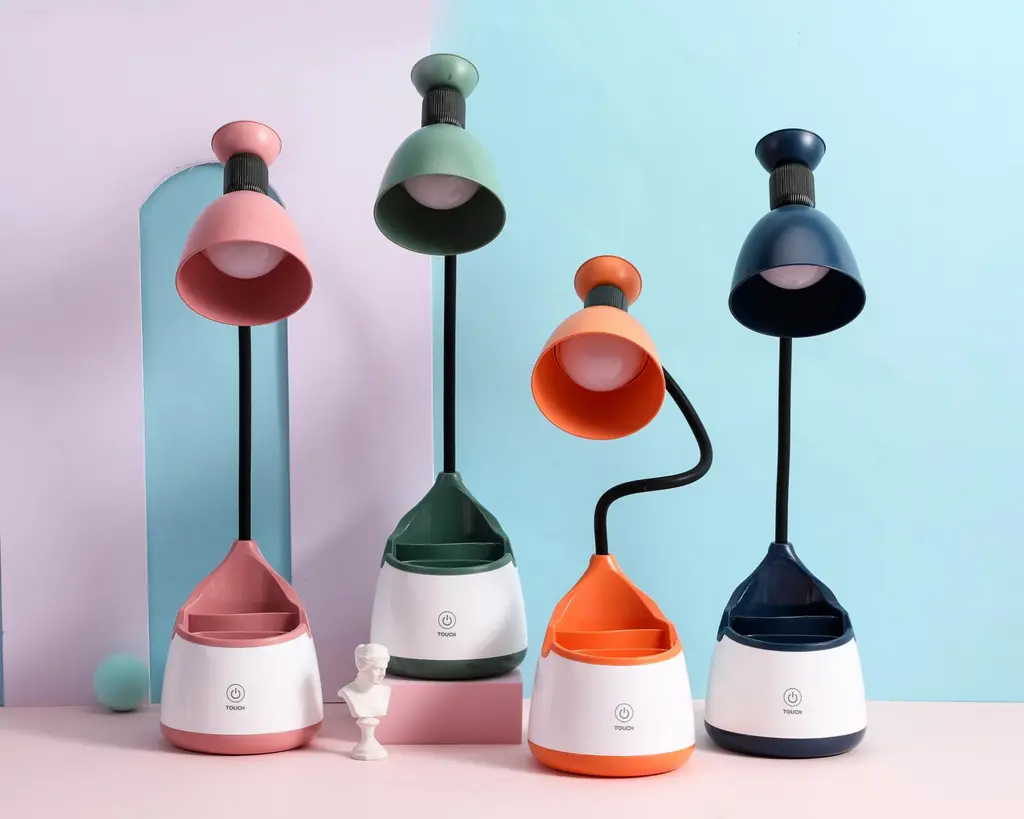 Goblet Teardrop Pen Holder Table Lamp - LD3009C