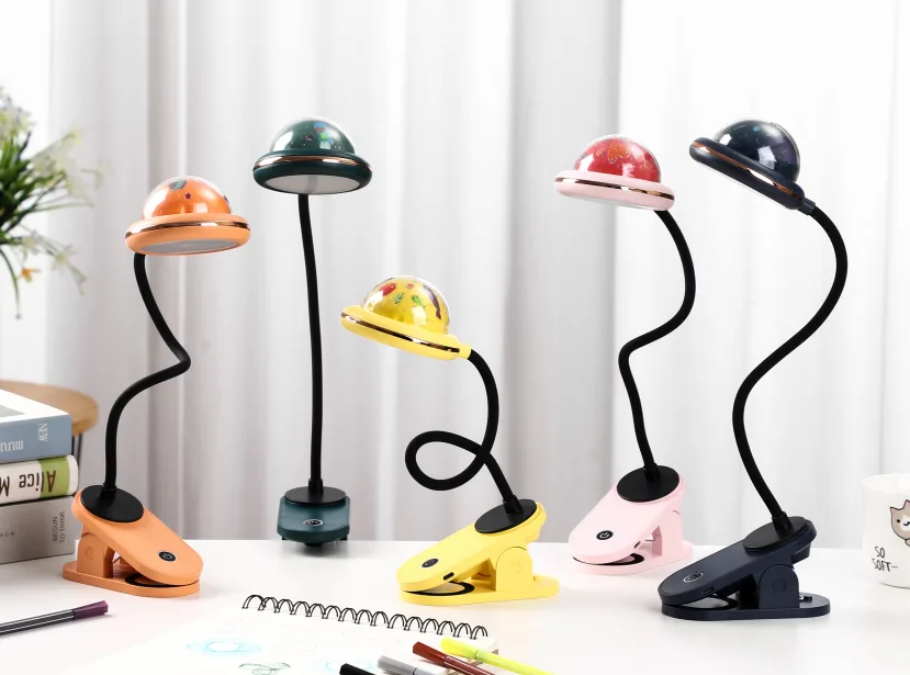 Starry-Sky Disc Clip-On Table Lamp - LD3086