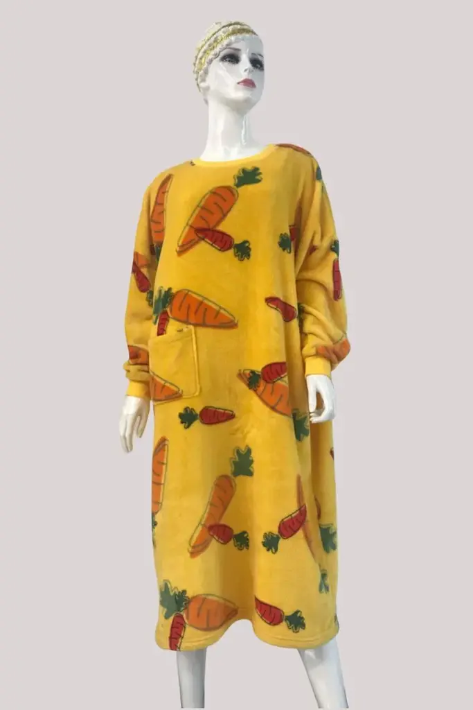 Yellow Carrot Nightdress - M5502