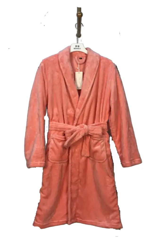 Jade Flannel Bathrobe - M5688