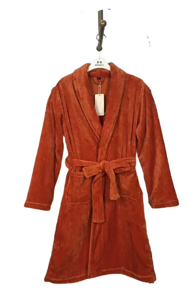 OrangeStriped 情侣 Bathrobe - M6688